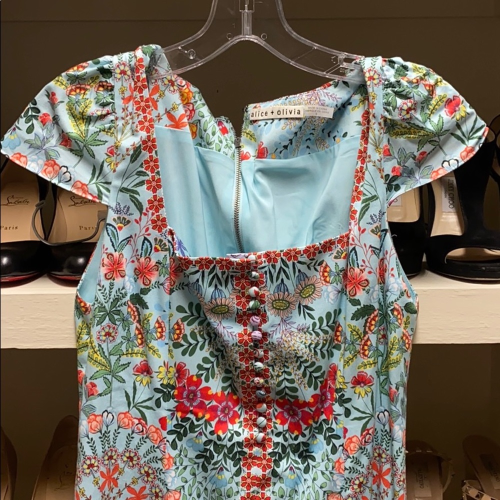 Alice Olivia midi dress size 6
